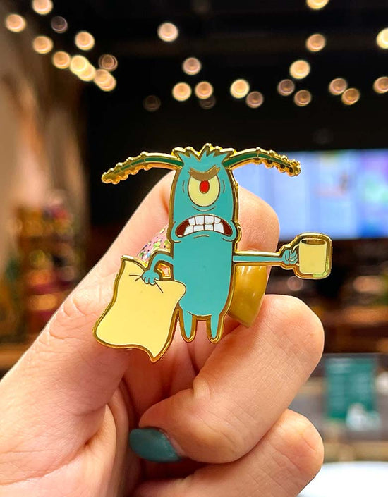 #20 Plankton café - Pin Metálico