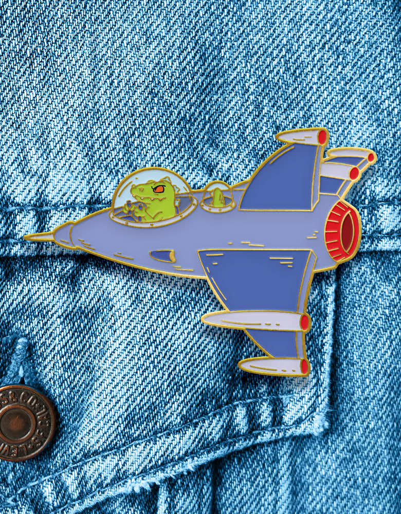 #15 Reptar Rocket - Pin Metálico